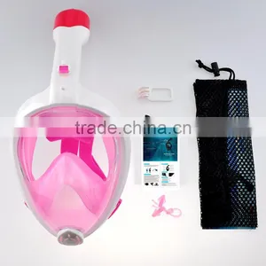 180 Panoramic View Anti Fog Anti Leak Snorkel Underwater for Adult & Youth Mask Surface Diving thumbnail-3