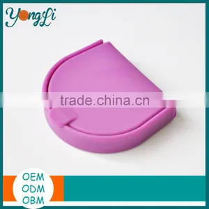 Hot Sales Candy Color Soft Silicone Coin Purse thumbnail-2