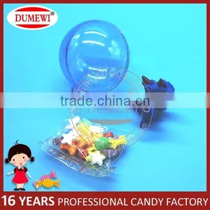 6CM Rainbow Ball Toy Plastic Balls With Small Toys and Candy thumbnail-4