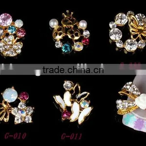 Nail Art Accessories/alloy Diamond Nail Accessories/bride Armor/false Nails thumbnail-1