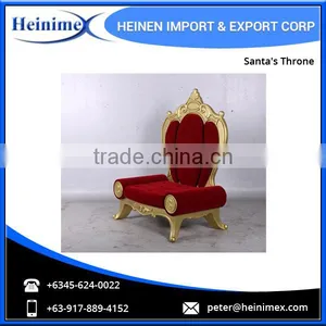 High Quality Fibreglass Christmas Santa Throne thumbnail-3