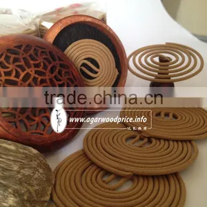 Agarwood Incense Coils and Beautiful Incense Burners for Enjoying Oud Smell thumbnail-2