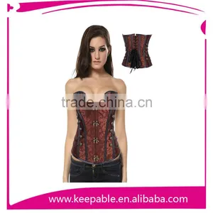 Wholesale Cheap Elegant Nude Sexy Woman Slim Lift Slimming Corset Bodysuit For Sale thumbnail-1
