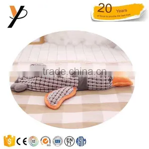 2017 New Material Plush Stuffed Duck Pet Toys for Dog and Cat thumbnail-4