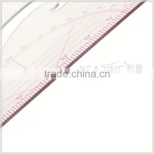 Kearing Brand 1/4 Transparent Non Toxic Sandwich Line Scale Ruler 1:4/1:5 #8545 thumbnail-6