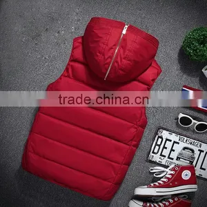 Custom Winter Warm Thick Down Jacket Pullover Waistcoat for Men thumbnail-1