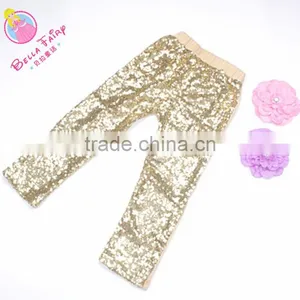 Wholesale Newborn Baby Winter Pants Baby Sequin Pants thumbnail-2