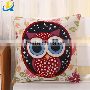 Wholesale Fancy Owl Design Pillow Covers Cute Pillow Cover thumbnail-1