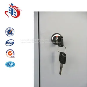 4 Door Workers Clothes Storage Cabinets Metal Locker Box thumbnail-5