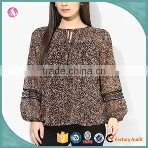 Lady Blouse & Top Coral Shirt Ladies Modern Blouse Plus Sizes Fancy Top thumbnail-1