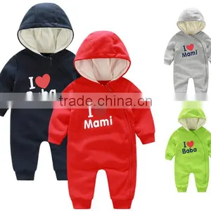 Custom Dress Factory!Over 10 Years Experiences,OEM&ODM!Newest Casual Baby Girls Spring Rompers or Baby Boys Winter Coverall thumbnail-1