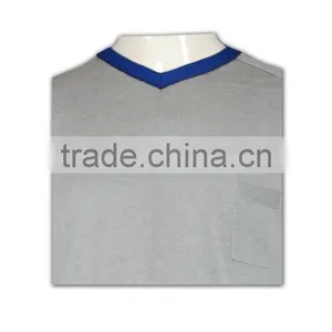 ISO9001/BSCI Manufature Blank Light Grey Acyclic Varsity Sweater thumbnail-5