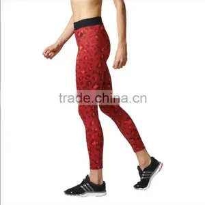 Custom Sportswear Clothes Womens Athletic Fitness Pants Leggins Printed Yoga thumbnail-3