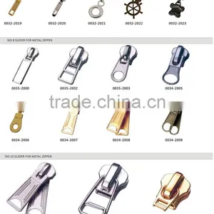 SGS Certified OEM & ODM Wholesale Newest Fashion Metal Zipper Slider for Suitcase With Low Price thumbnail-4