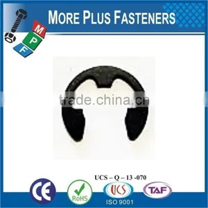 Made In Taiwan Metric Spindle Spring Steel Brass Metric E Clip thumbnail-3