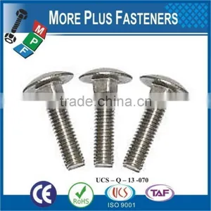 Made In Taiwan Mushroom Head Carriage Bolt thumbnail-1