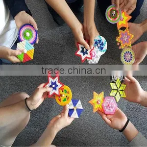 2017 Diyfashion 5mm 24Colors Perler Fuse Beads Box Set of Diy Educational Toys for Kids thumbnail-4