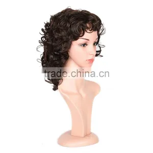 Large Stocks! Brown Short Male Wig, Short Dark Brown Cosplay Hair Wig, Fashion Spiky Hair Wigs thumbnail-2