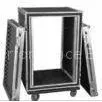 Aluminum 10U Rack Flight Case For Travel , Guitar Flight Cases thumbnail-1