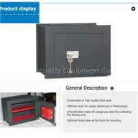 Luxury Mechanical Laser Cutting Safe thumbnail-1