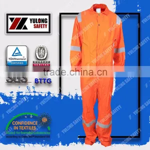 Made in China Orange Fluorescent Flame Retardant Security Guard Uniform thumbnail-2