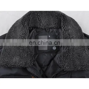 Men Varsity Winter Jacket of China Garment Factory Extreme Winter Jackets Custom Life Jackets thumbnail-4