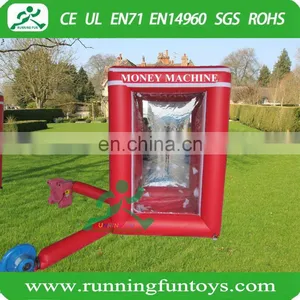 Promotion Inflatable Grab Money Machine, Inflatable Cash Cube , Inflatable Money Booth for Car Exhibition thumbnail-2
