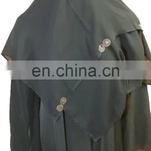 Decent Casual Wear 2017 Plain Abaya Burkha / Latest Islamic Wear Burqas 2017 (dubai Abaya 2017) thumbnail-3