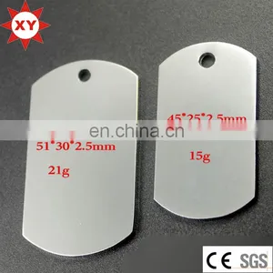 Custom Laser or Printing Logo Blank Tag for Souvenir thumbnail-1