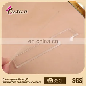 Promotional 15cm Clear Blank Plastic Straight Ruler With Round Corner thumbnail-5