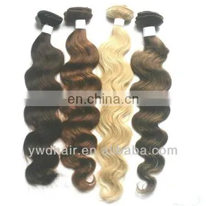 Bosin Brazilian Hair Weave Blonde and Brown Color thumbnail-1