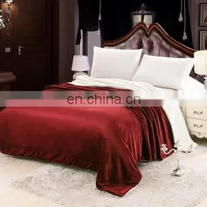 High Quality Cheap Super King Size Mink Double Layer Ply Blanket thumbnail-3