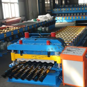PLC Controlled GI Glazed Steel Cold Roll Forming Machine thumbnail-5