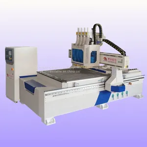 Cnc Router Woodworking Multi Heads Furniture Cabinet Making Machine thumbnail-1