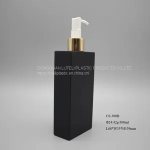 300ml Rectangle PETG Plastic Empty Cosmetic Bottle for Packaging Face Care Toner thumbnail-1