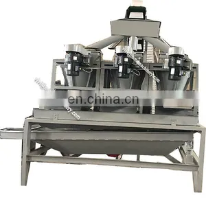 Commercial Pecan Nut Cracking Shelling Hulling Sheller Huller Black Walnut Cracker Machine thumbnail-3