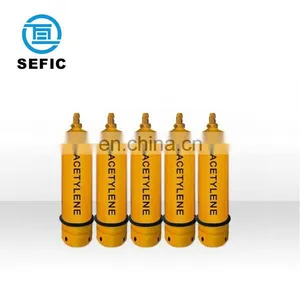 Seamless Stainless Steel Acetylene Cylinder Dissolved Acetylene Gas Cylinder thumbnail-4