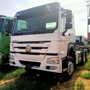 Sinotruk Howo 6x4 Tractor Head 371hp Horse RHD Prime Mover for Trailers for Zambia thumbnail-1