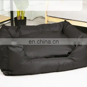 Luxury Dog Bed Machine Washable Rectangle Pet Bed Breathable Soft Fabric With Nonskid Bottom thumbnail-2
