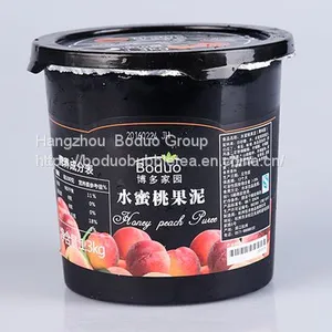 Boduo Juicy Peach Puree Fruit Flavored Jam thumbnail-3
