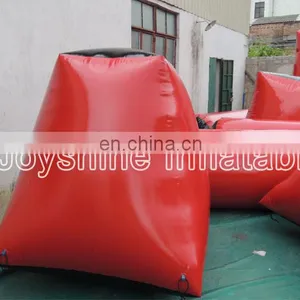 CS Game Archery Equipment PVC Inflatable Wall Lasertag Speed Ball Bunkers Set Air Soft Paintball Obstacle Bunker For Sale thumbnail-6