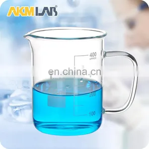 AKMLAB Heat Resistant Pyrex Glass Beaker Mug thumbnail-1