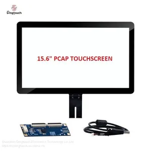 Industrial Transparent ILITEK EETI Chip USB 15 15.6 Inch Customize Pcap Capacitive Touch Screen Overlay Kit thumbnail-3