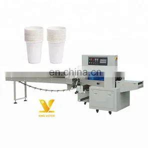 Factory Price Paper Cup Pillow Type Automatic Packing Machine Price thumbnail-1