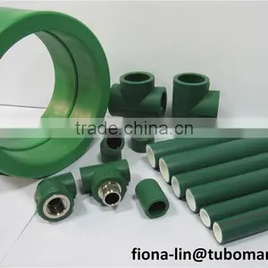 Ppr Cross Pipe Fittings of China Yanshan Material With Various Colors thumbnail-2