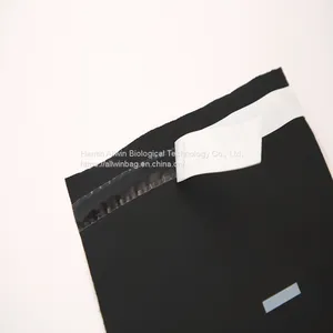 Custom Design Cornstarch Plated Made Biodegradable Compostable Envelope Packing Bag Mailer Bag thumbnail-3