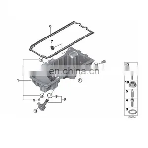 11137585432 High Repurchase Rate and Good Price Automotive Spare Parts Engine System Car Oil Pan for BMW E84 thumbnail-1