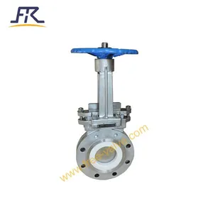 Manual Operating Ceramic Lined Abrasion-resistant Knife Gate Valve for Fly Ash System thumbnail-4