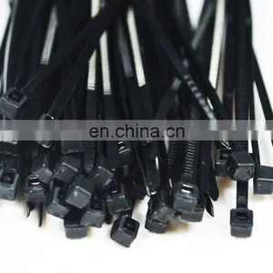 100pcs Assorted Self-locking Nylon Cable Ties Black Plastic Zip Tie Loop Wire Wrap Zip Tie thumbnail-4
