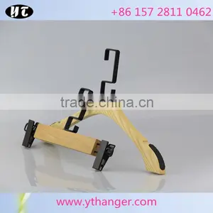 Matched Sets Wooden Hanger Custom Wooden Hanger With Long Hook thumbnail-2